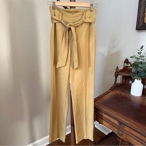 Antonio Melani High Waisted Paper Bag Career Pants 0